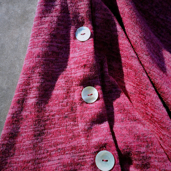 Knit Button Shawl