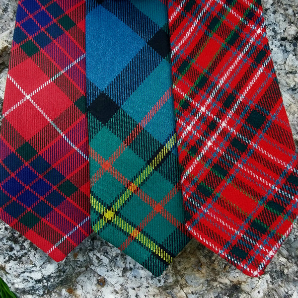Necktie ~100% Wool Clan