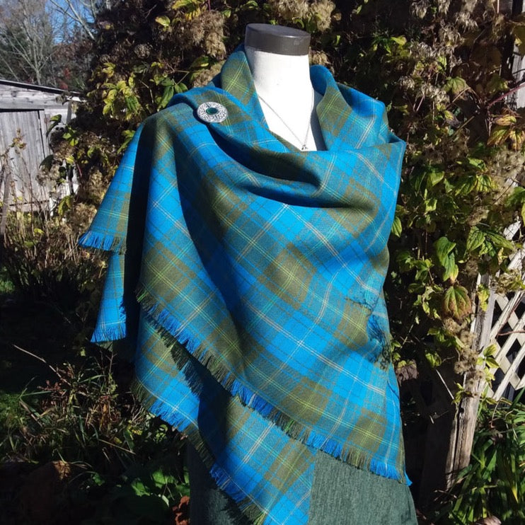 Full Shawl~ 100% Wool Tartan