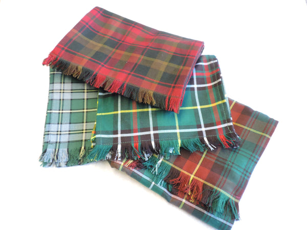 Classic Scarf~Twill Weave Tartan Suiting