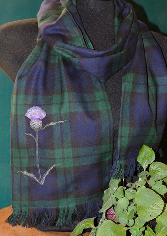 Thistle Scarf