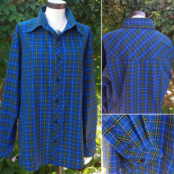 Women's Tartan Shirt ~Lightweight
