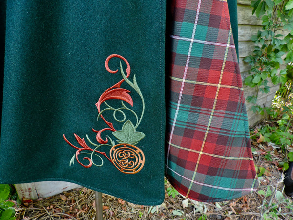 Celtic Garden with Tartan