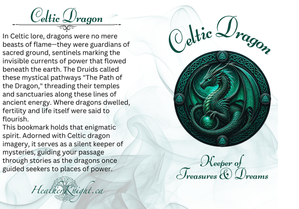 Bookmark~Celtic Dragons