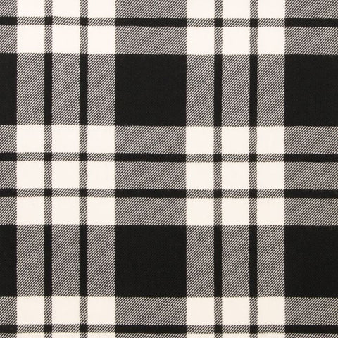 MacFarlane Black/White Modern Tartan