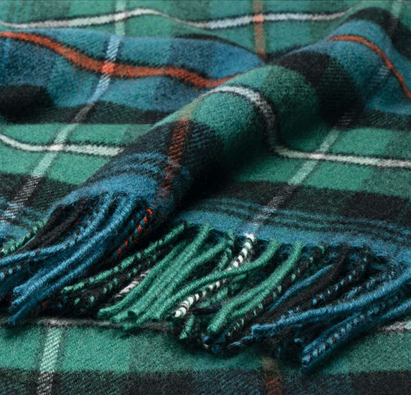 Deluxe Button Shawl~Lambswool