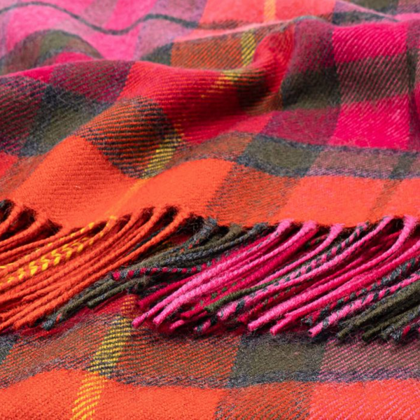 Deluxe Button Shawl~Lambswool