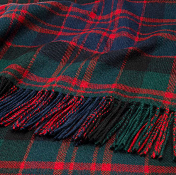 Deluxe Button Shawl~Lambswool