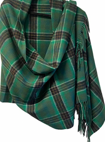 Button Shawl~Lambswool