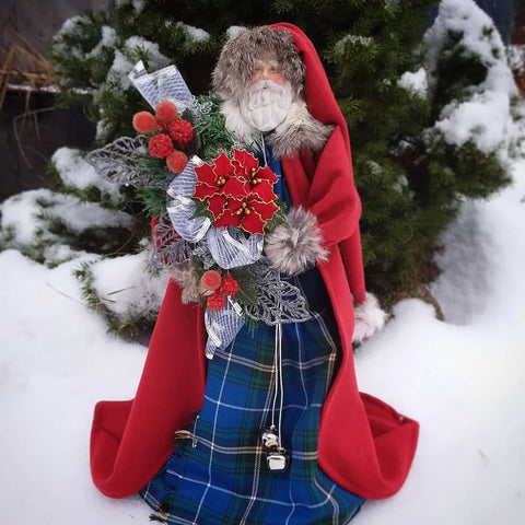 Tartan Santa