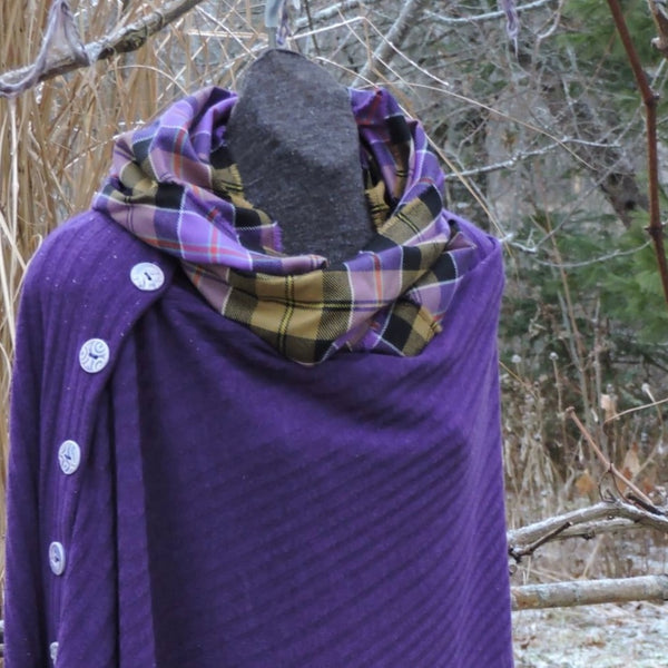 Raw Edge Infinity Scarf - Clan and Speciality