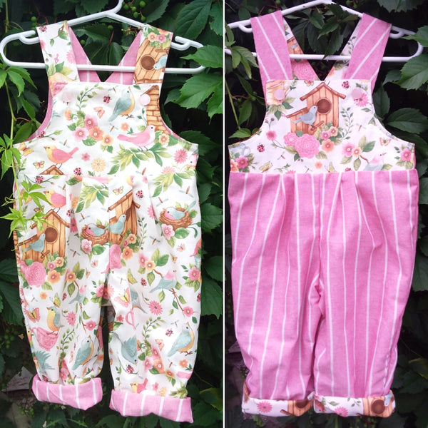 Reversible Coverall Cotton Prints