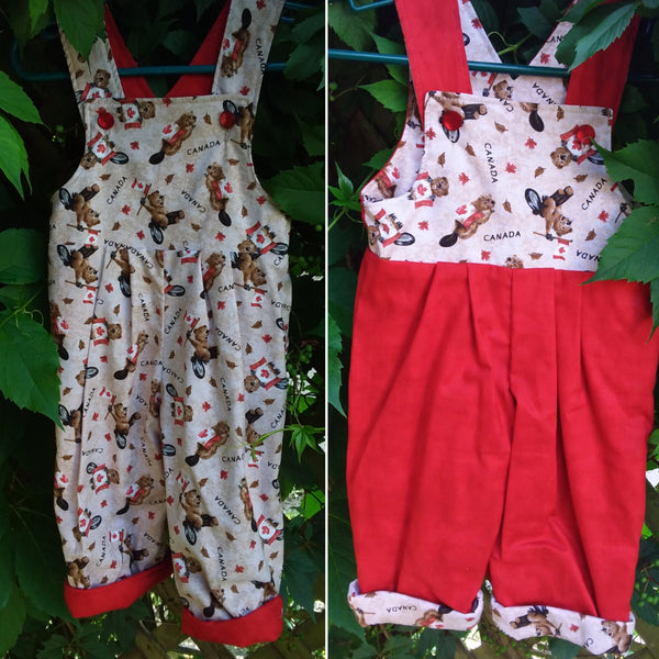 Reversible Coverall Cotton Prints