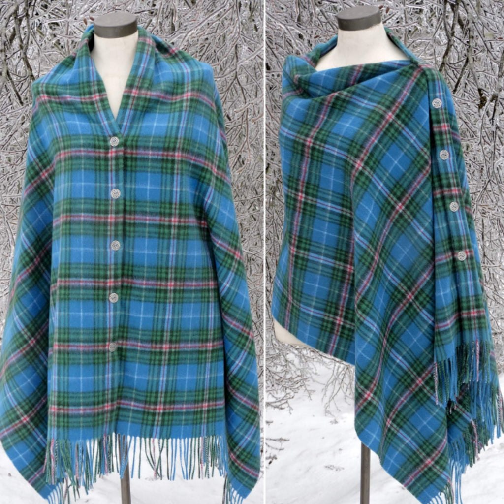 Nova Scotia tartan shawl