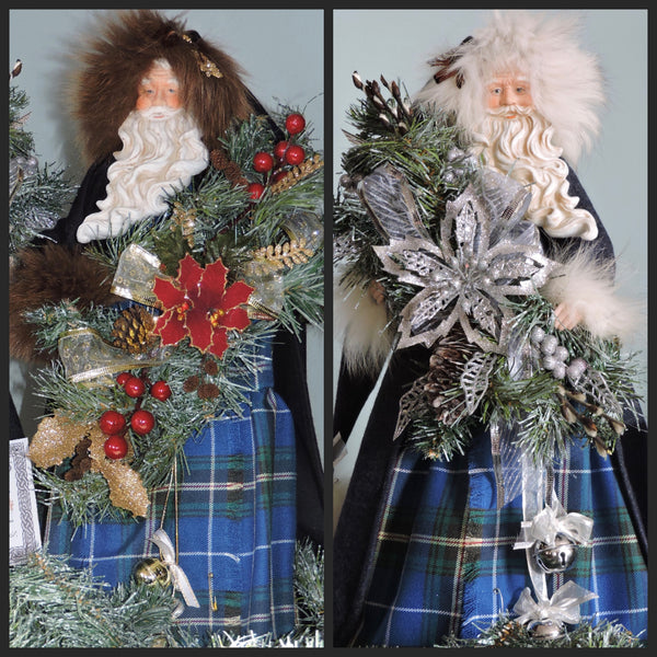 Tartan Santa